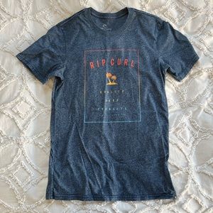 Rip Curl Navy Short Sleeve Tee Adult Small